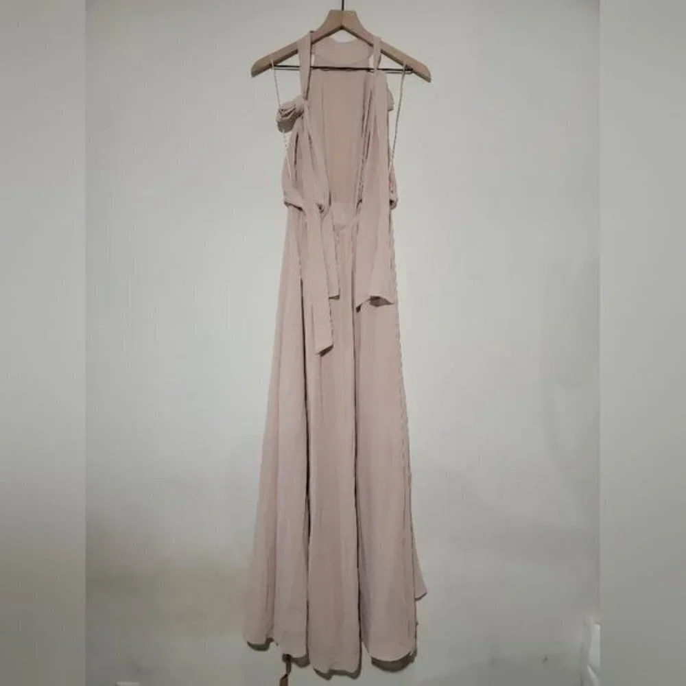 Reformation Andee Champagne Dress - Picture 3 of 7